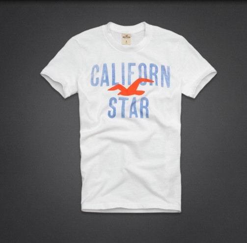 Hollister Hombres De Cuello Redondo Corto Remera HCO4214